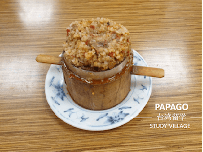 スペアリブのもち米蒸し 1
